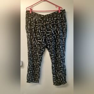 Black & white Old Navy flowy pants - size x-large